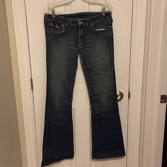 Ladies True Religion jeans. Flare leg. Joey. Size 30 - Picture 4 of 6